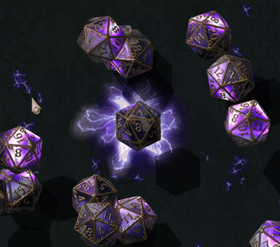 Animated Fantasy Grounds 3D dice rolling