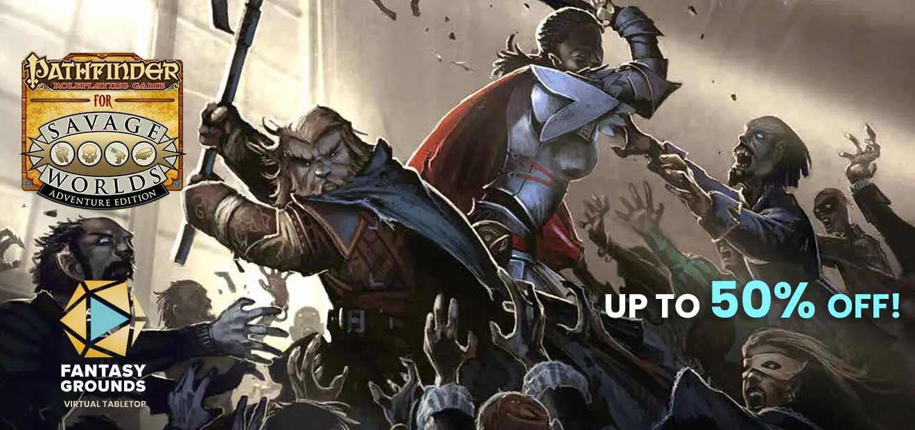 Pathfinder for Savage Worlds on Sale up to 50% Off