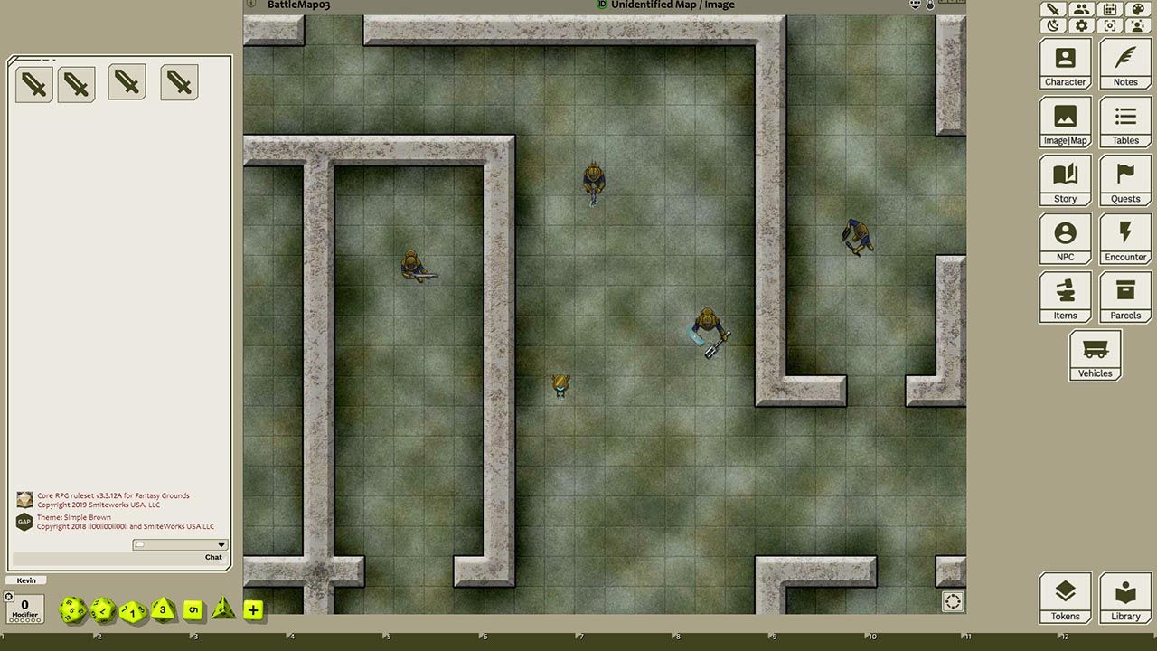 Fantasy grounds unity