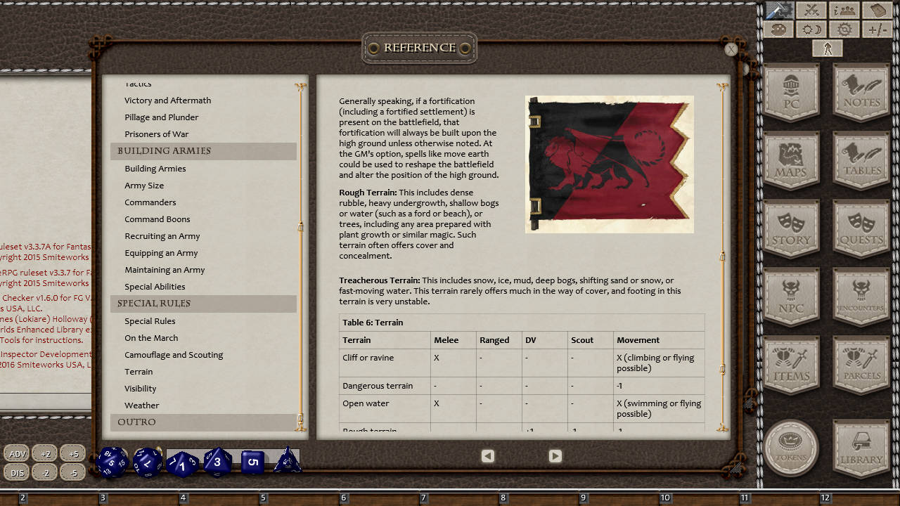 fortification fantasy grounds 2