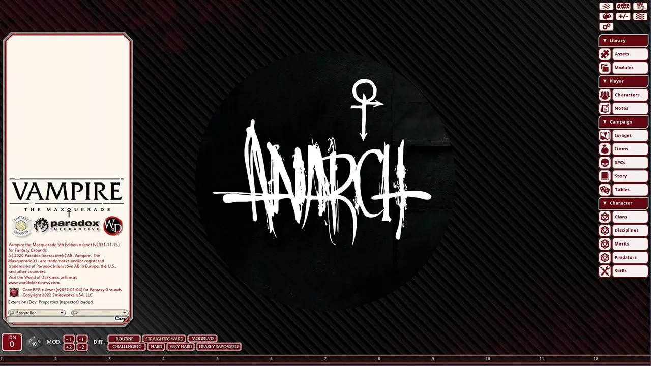 Vampire: The Masquerade 5th Edition Anarch Sourcebook
