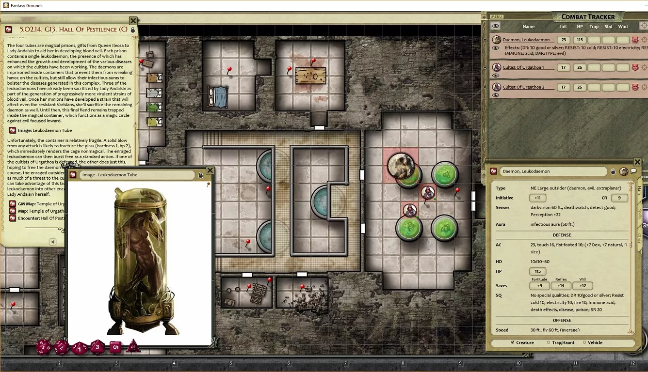 Pathfinder RPG - Curse of the Crimson Throne for Fantasy Grounds
