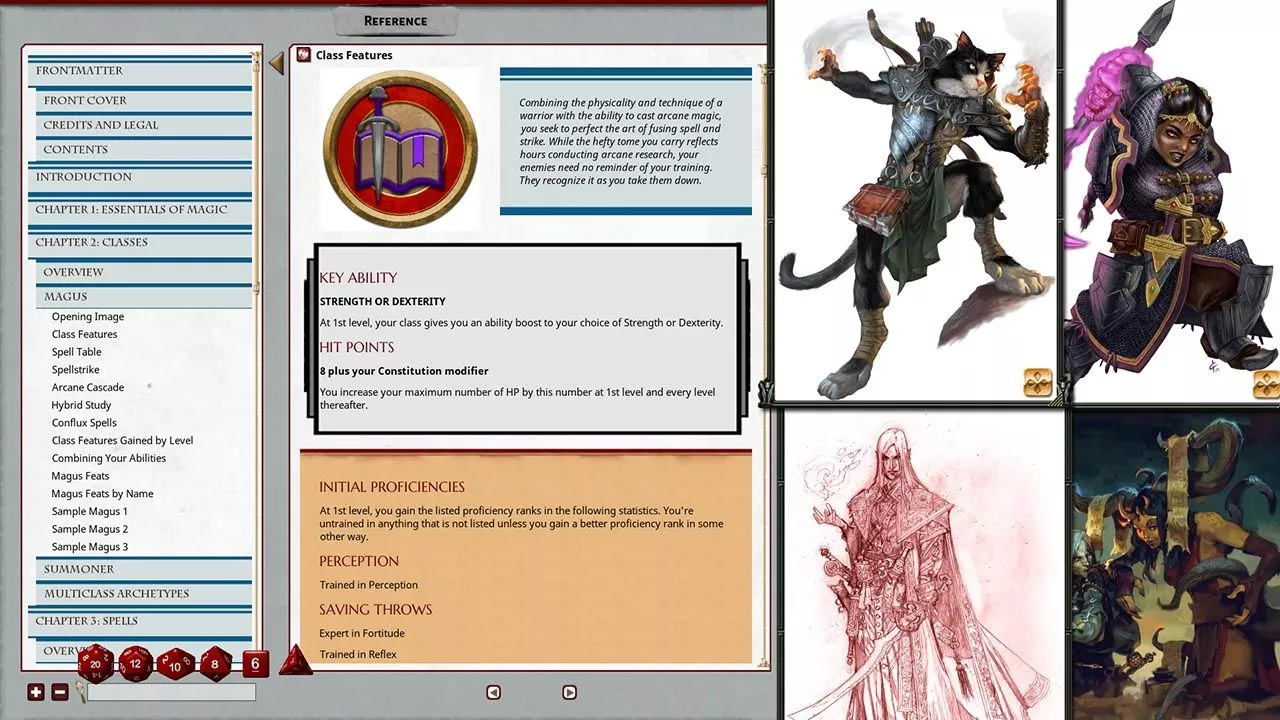 Pathfinder 2 RPG - Pathfinder Secrets of Magic for Fantasy Grounds