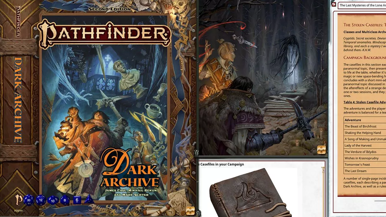 Inside the Stolen Casefiles: Exploring Pathfinder 2nd Edition's Dark  Archive - Demiplane