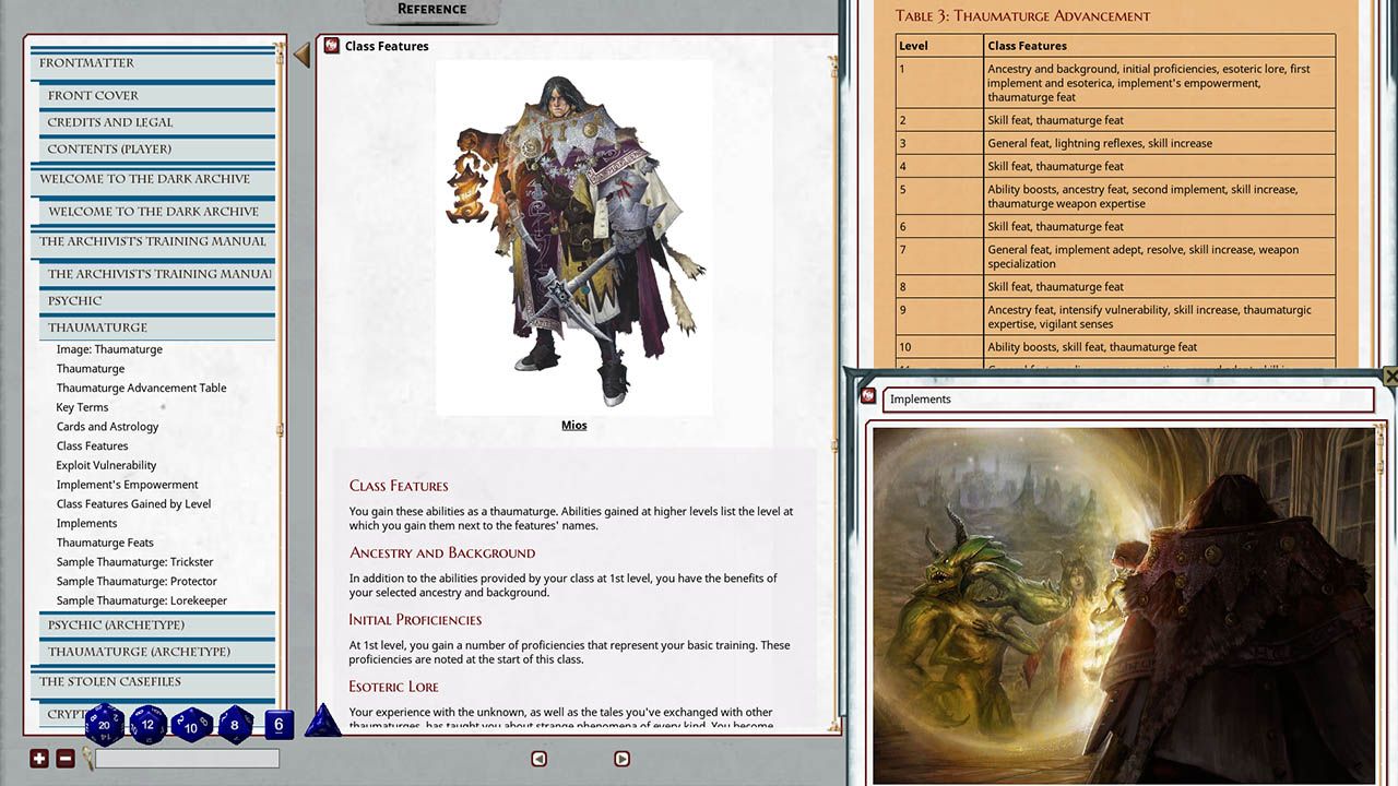 Pathfinder 2 RPG - Dark Archive for Fantasy Grounds