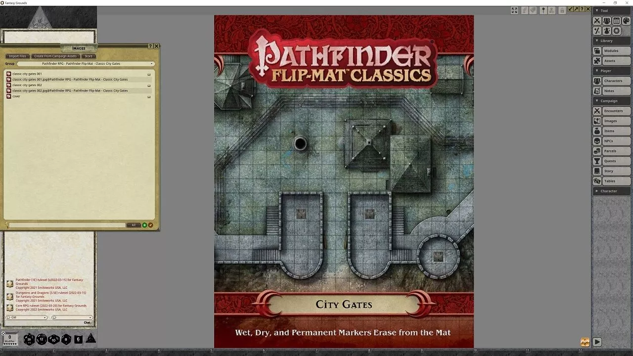 Pathfinder RPG: (Flip-Mat) Underground City Multi-Pack, underground rpg 