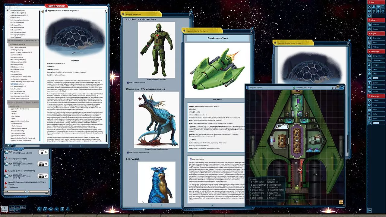 Starfinder RPG - Starfinder Adventure Path #42: Whispers of the Eclipse  (Horizons of the Vast 3 of 6) for Fantasy Grounds