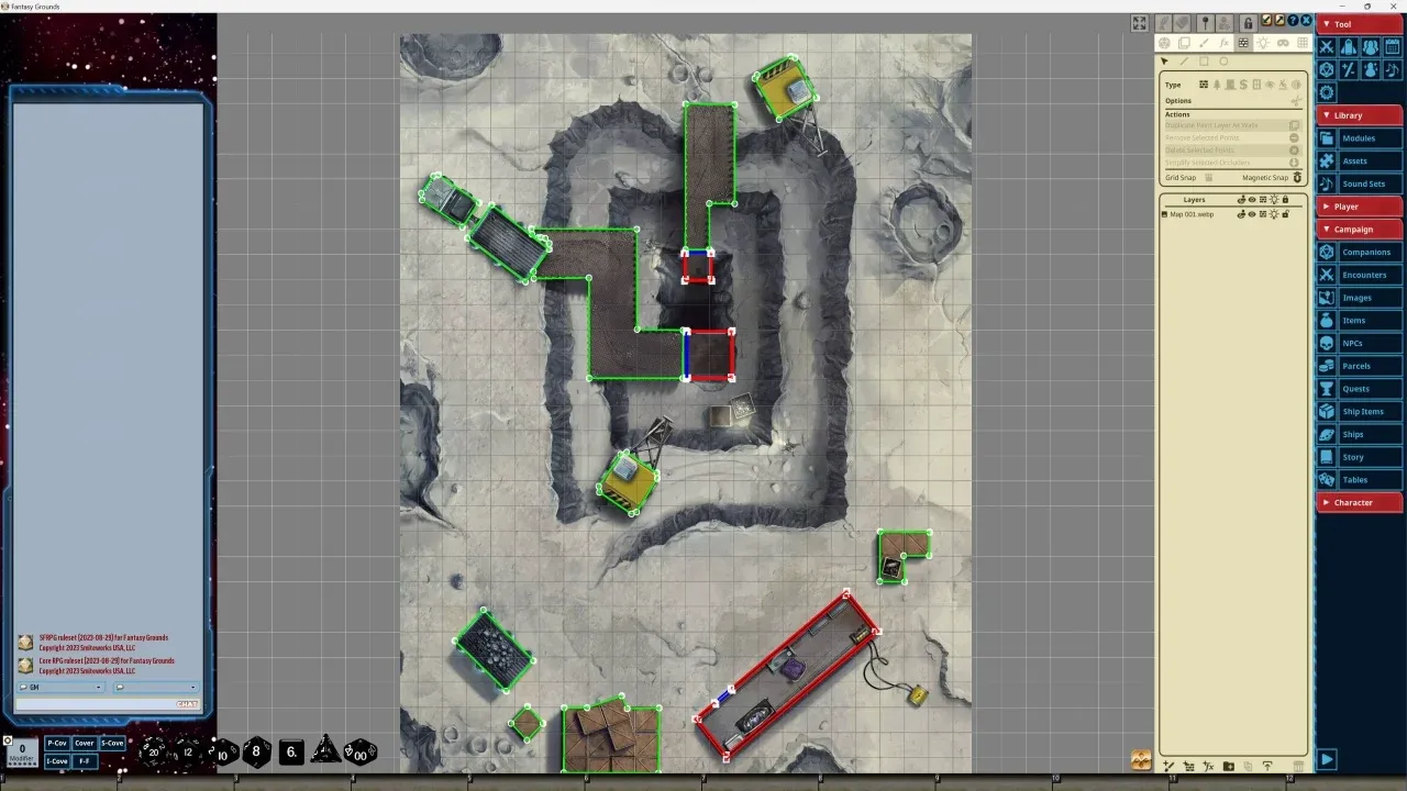 Paizo, Inc. Starfinder: Flip-Mat: Desert World RPG Accessorie - Cats In