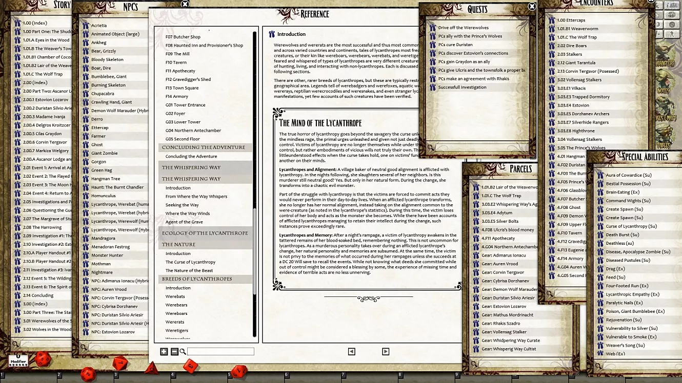 Pathfinder RPG - Carrion Crown AP 3: Broken Moon for Fantasy