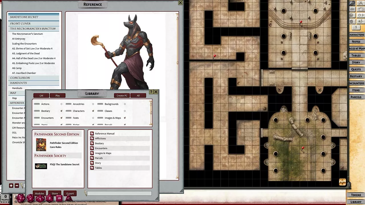 Pathfinder 2 RPG - Pathfinder Secrets of Magic for Fantasy Grounds