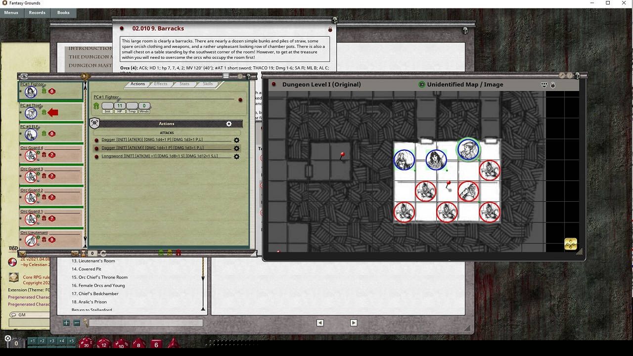 Fantasy grounds unity