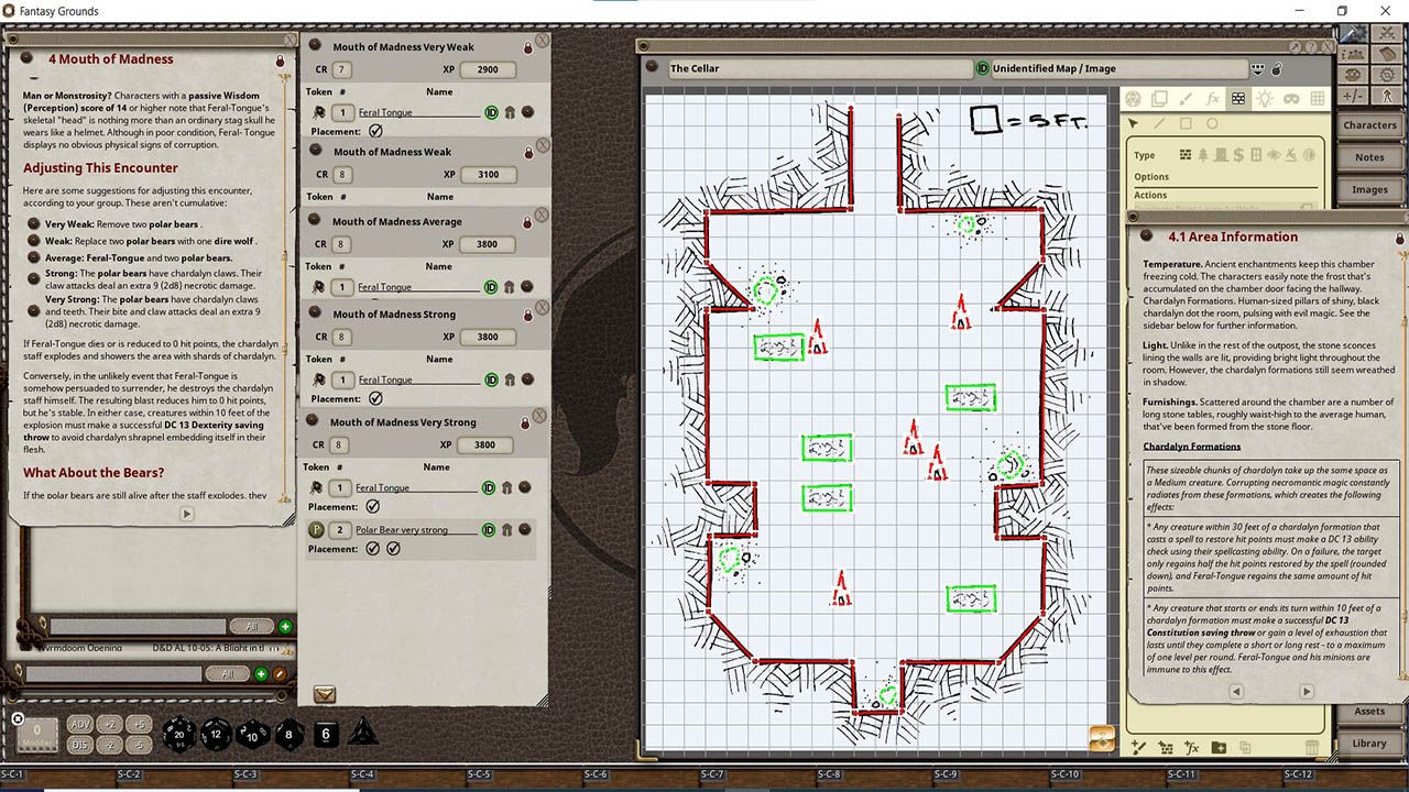 Fantasy grounds unity