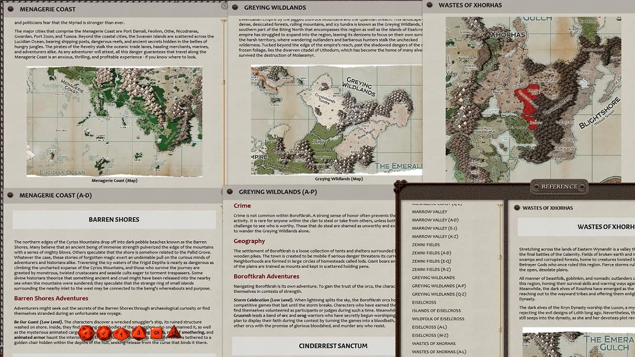 Wildemount map high resolution