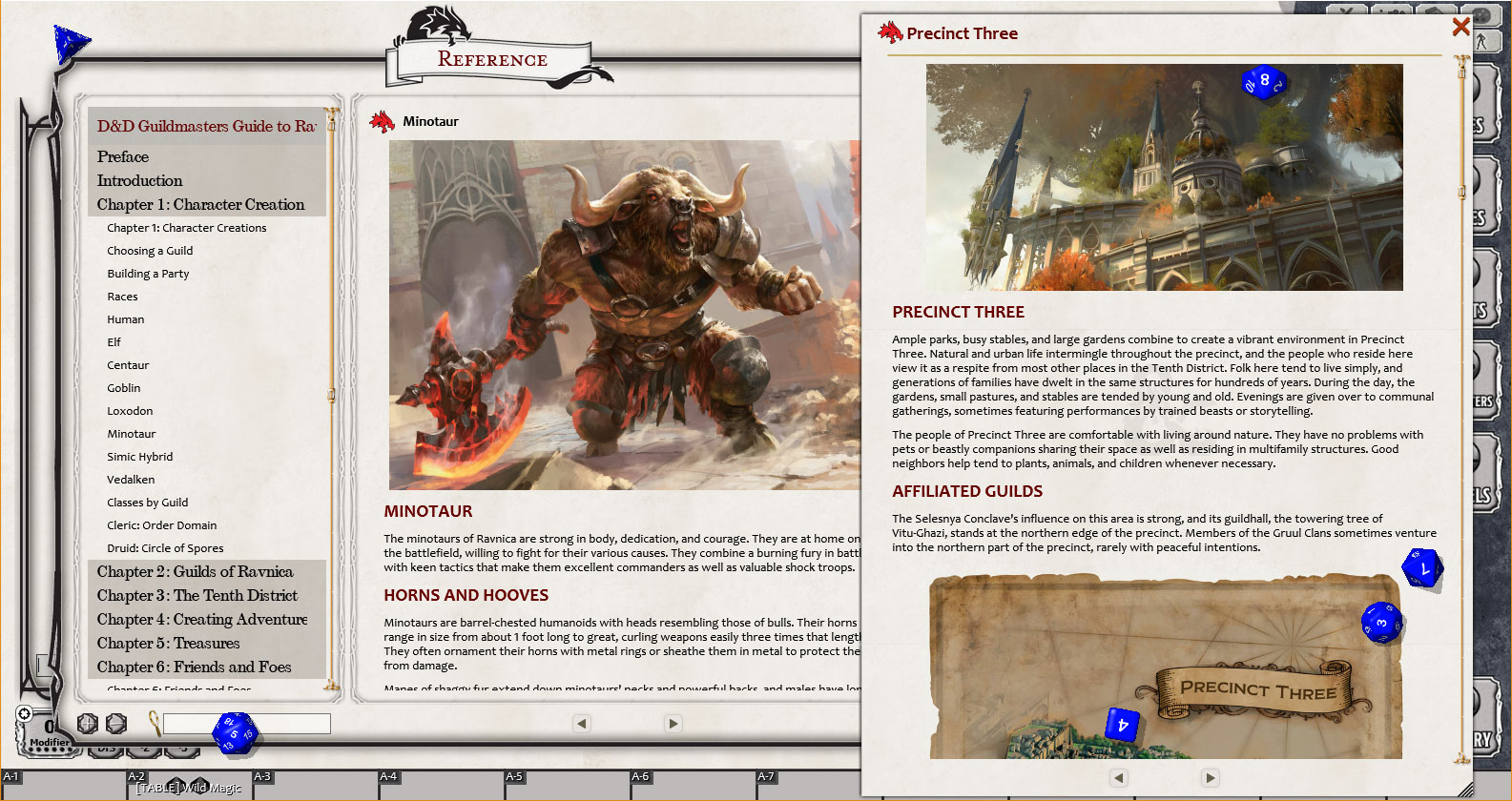 D&D Guildmasters' Guide to Ravnica for Fantasy Grounds