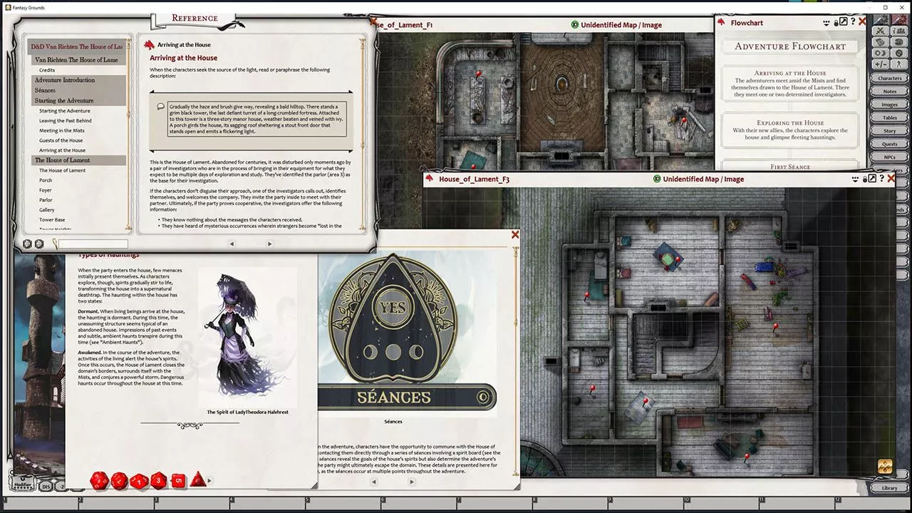 Play Dungeons & Dragons 5e Online  Haunting in Ravenloft: the House of  Lament