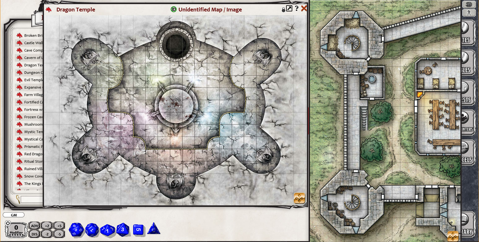 Карта dungeons and dragons