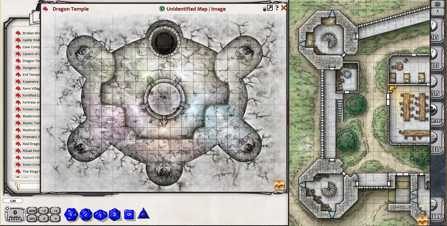 D&D Tactical Maps Reincarnated for Fantasy Grounds