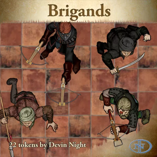 Devin Night Token Pack: Tome of Beasts 8: Sandman - Zmey +Appendix NPC's  for Fantasy Grounds