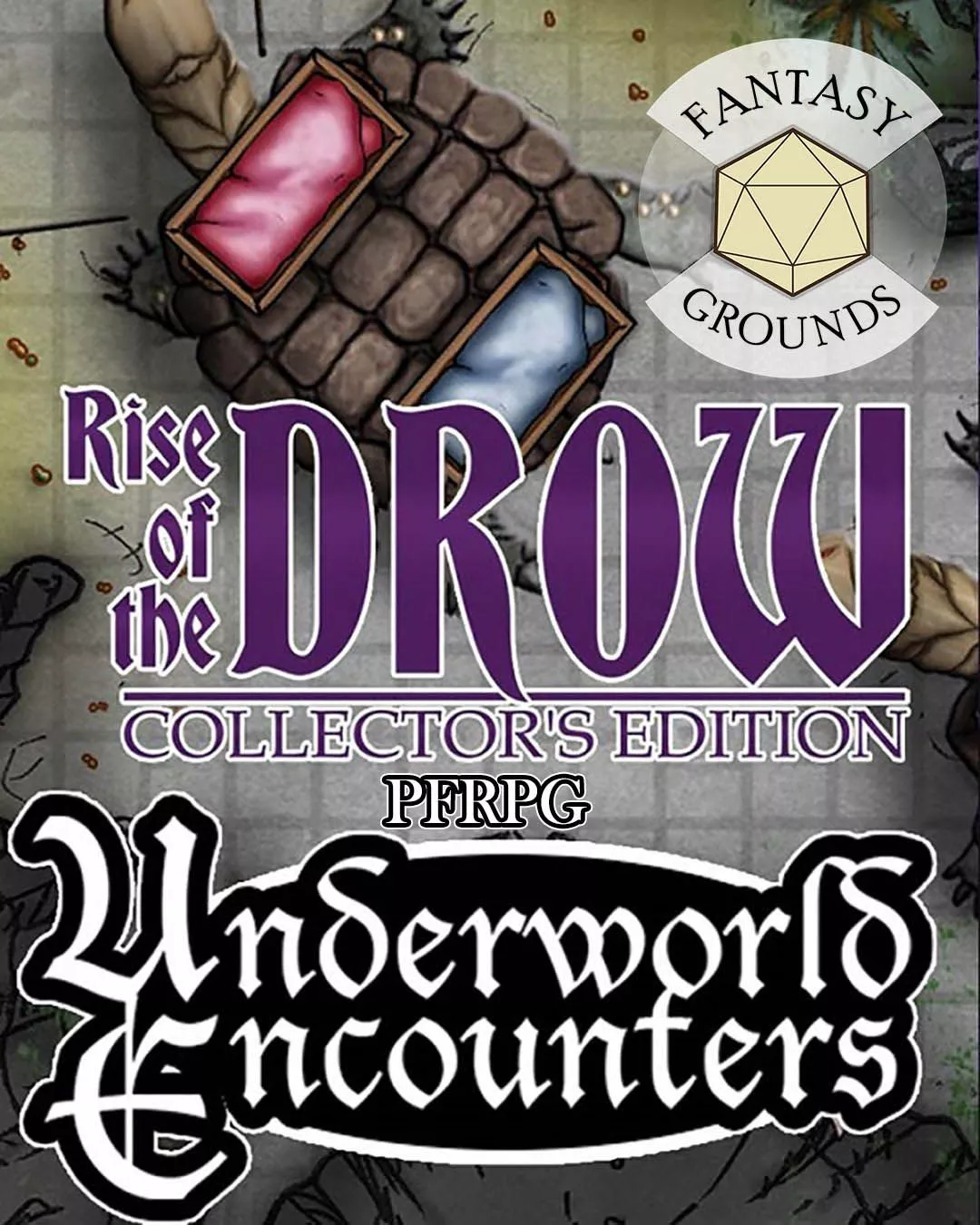 Rise of the Drow: Underworld Encounters for Fantasy Grounds