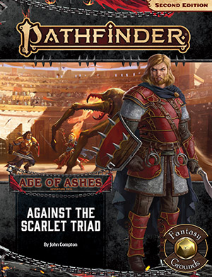 Pathfinder Adventure Path Against the Scarlet Triad P2 Age of Ashes 5 of 6 