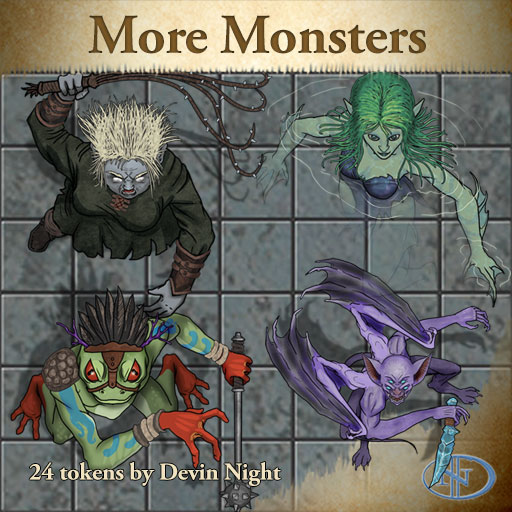 Monsters Token Pack for Fantasy Grounds